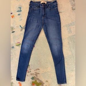 Hollister super skinny high rise jeans